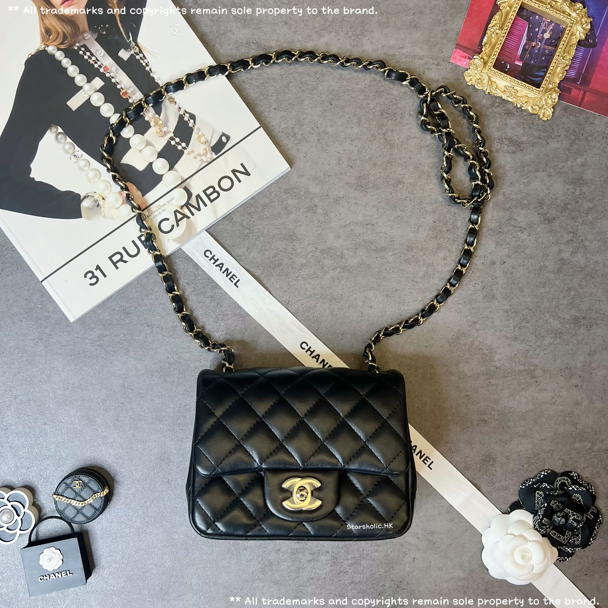 「SOLD」 CHANEL Classic Flap 17cm