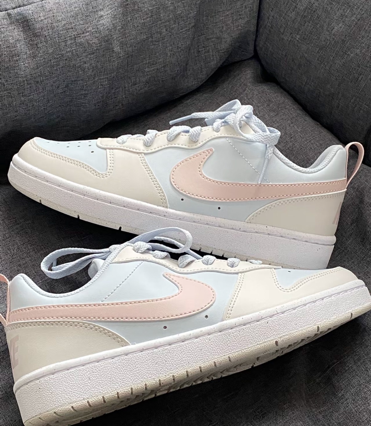 KTQ STORE ‧ Nike Court Borough Low GS "Light Blue Gray" 小Dunk 粉藍DV5456-404