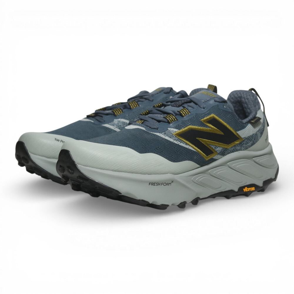 NEW BALANCE 越野鞋 HIERRO V9 GTX 藍灰 防水 2E寬楦 黃金大底 男 MHIG1KM