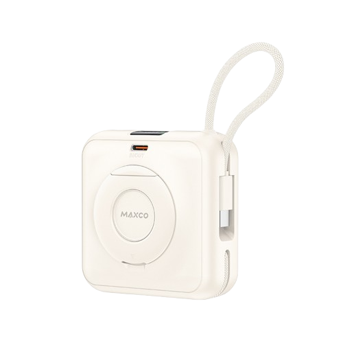 [CCC認證產品] Maxco Mini Magnetic 10000mAh PD22.5w  五合一磁吸流動電源 MP65