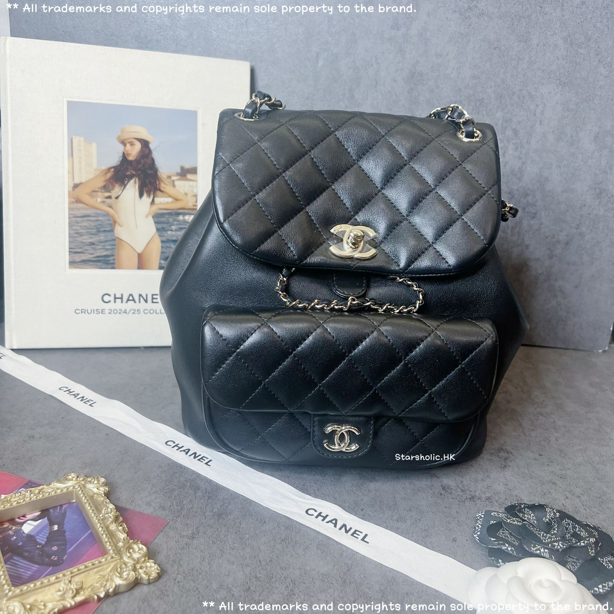 「SOLD」CHANEL Duma Backpack *L Size*