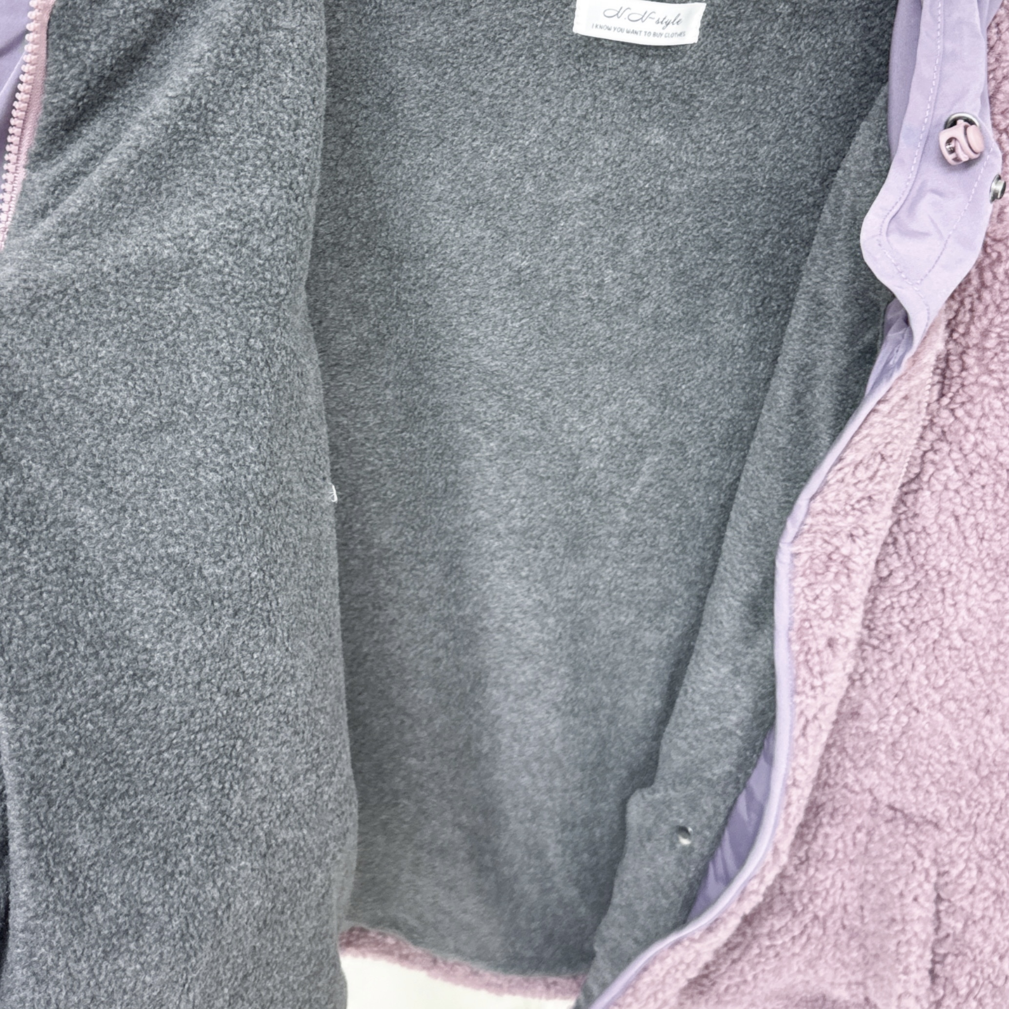 【廠家制】毛底羔毛有帽外套 (S20-S21)