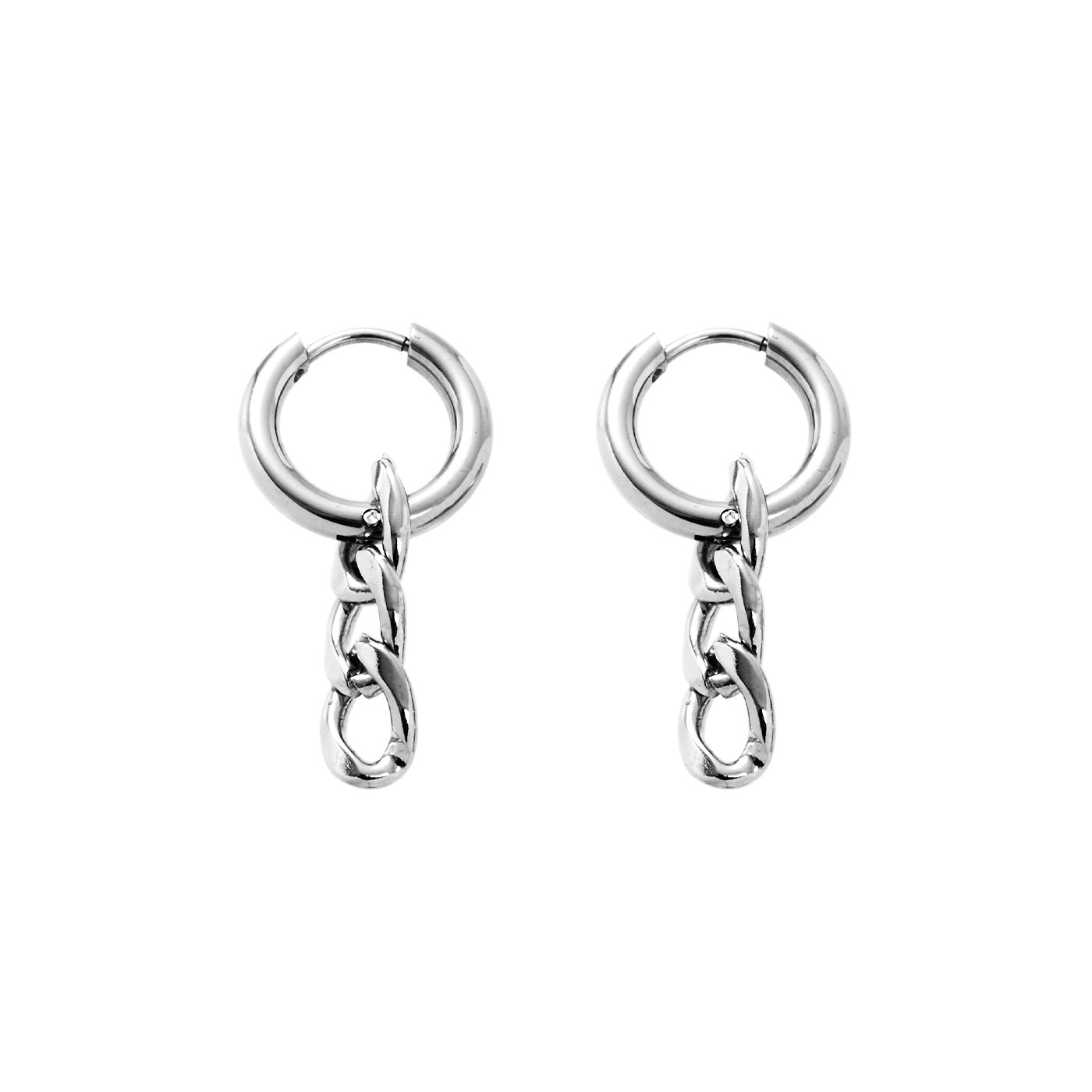 平價飾品,鋼飾,圈圈耳環