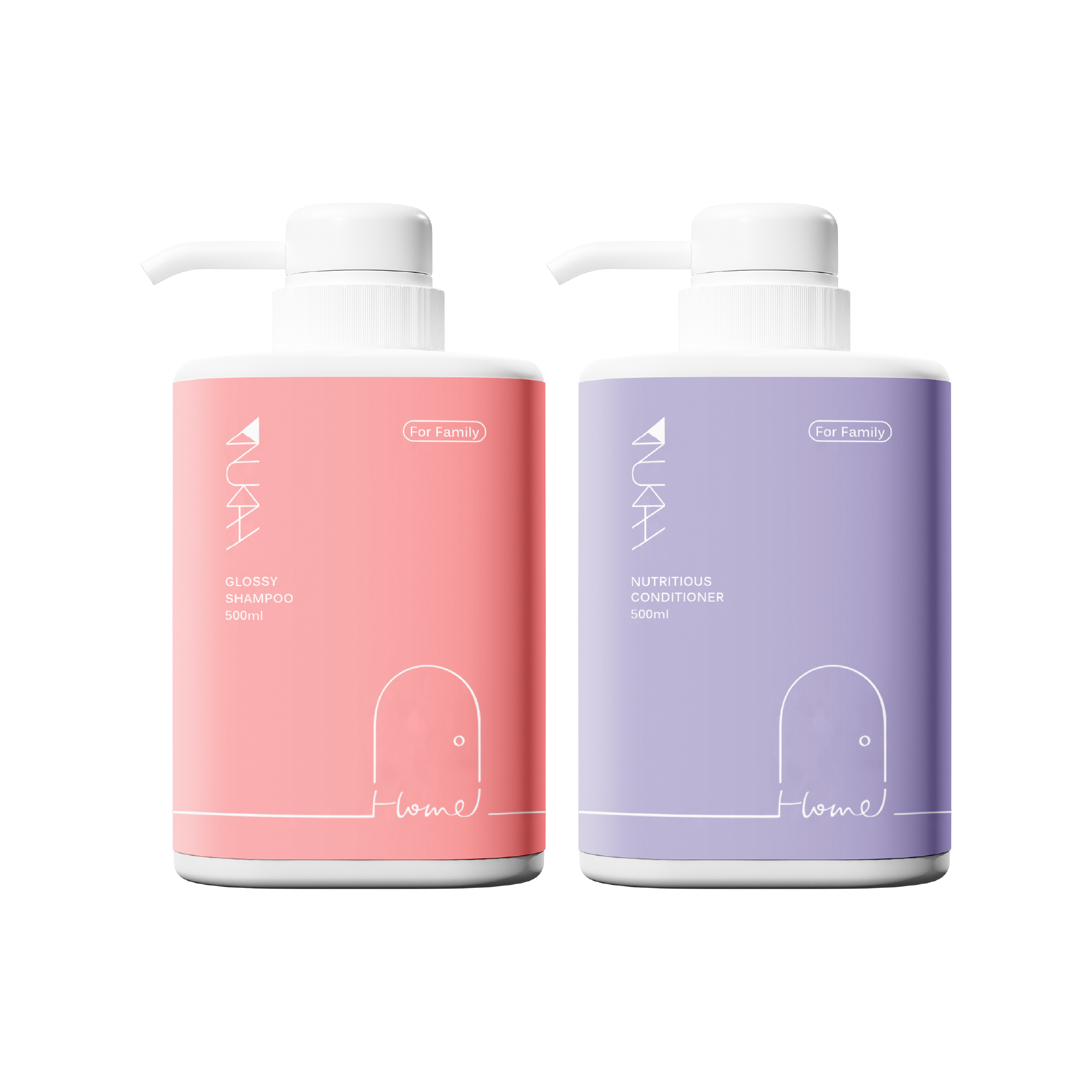 染燙受損．沙龍洗護組（花洗500ml+花護500ml）