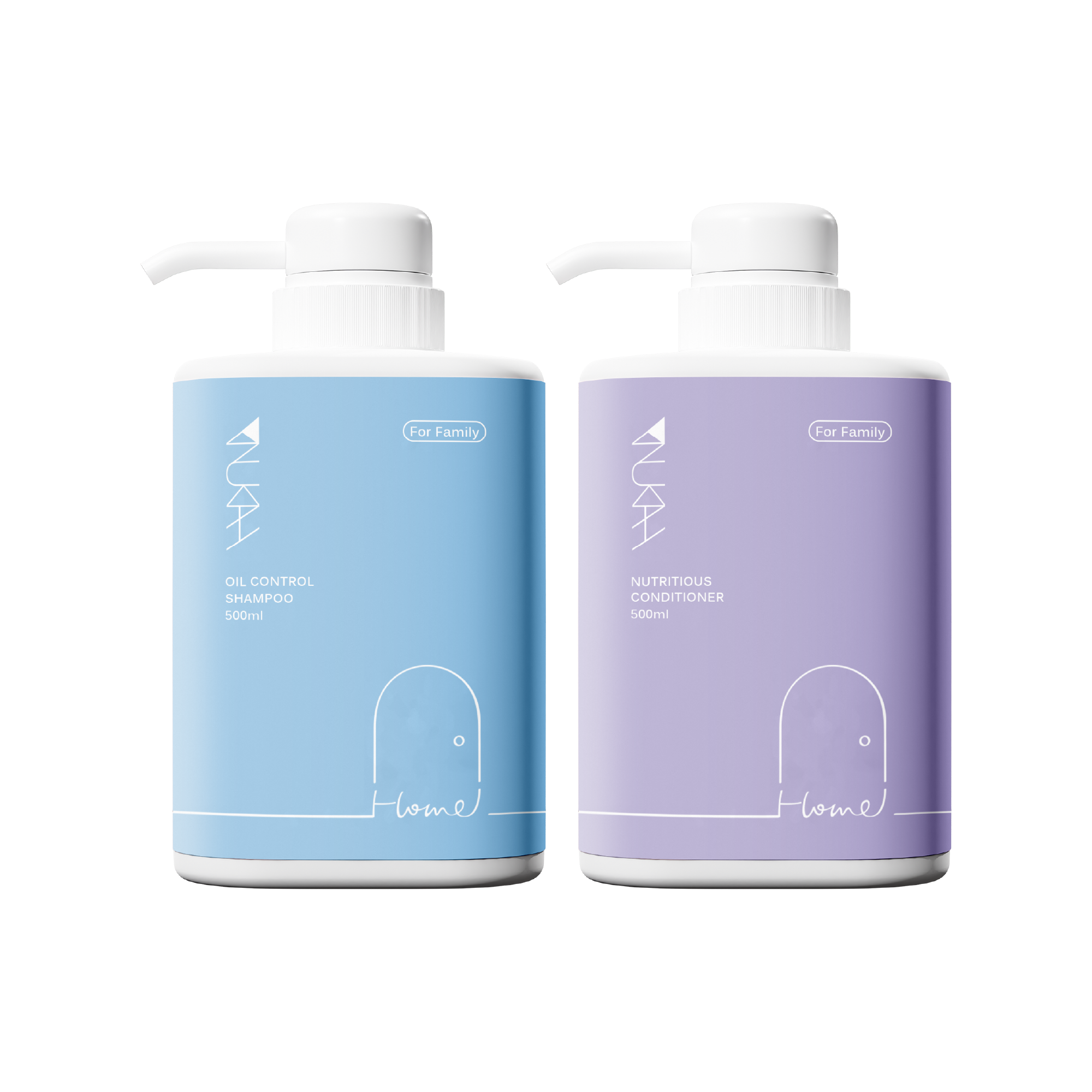 油頭必買．沙龍洗護組（白茶500ml+花護500ml）