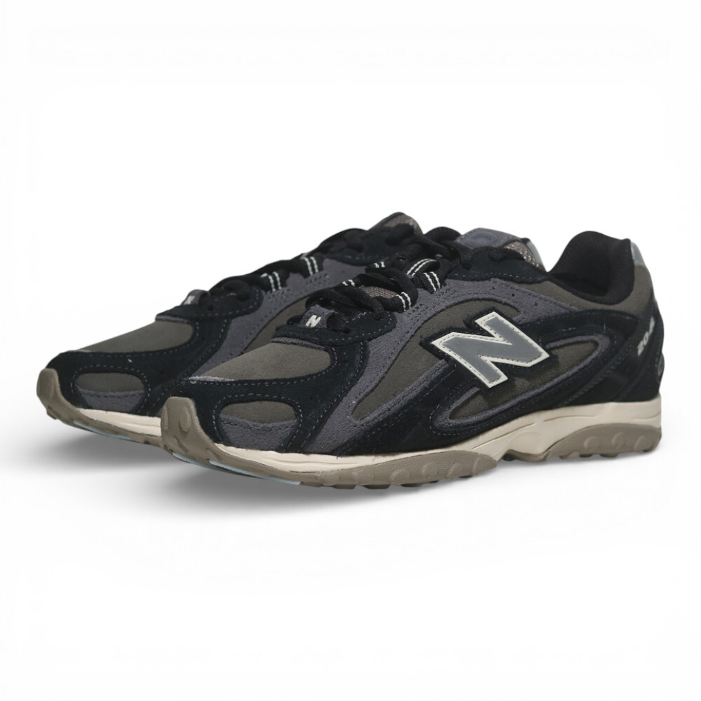 NEW BALANCE 休閒鞋 NB 204L 黑綠 銀 麂皮 復古 經典 男女 U204L5WZ