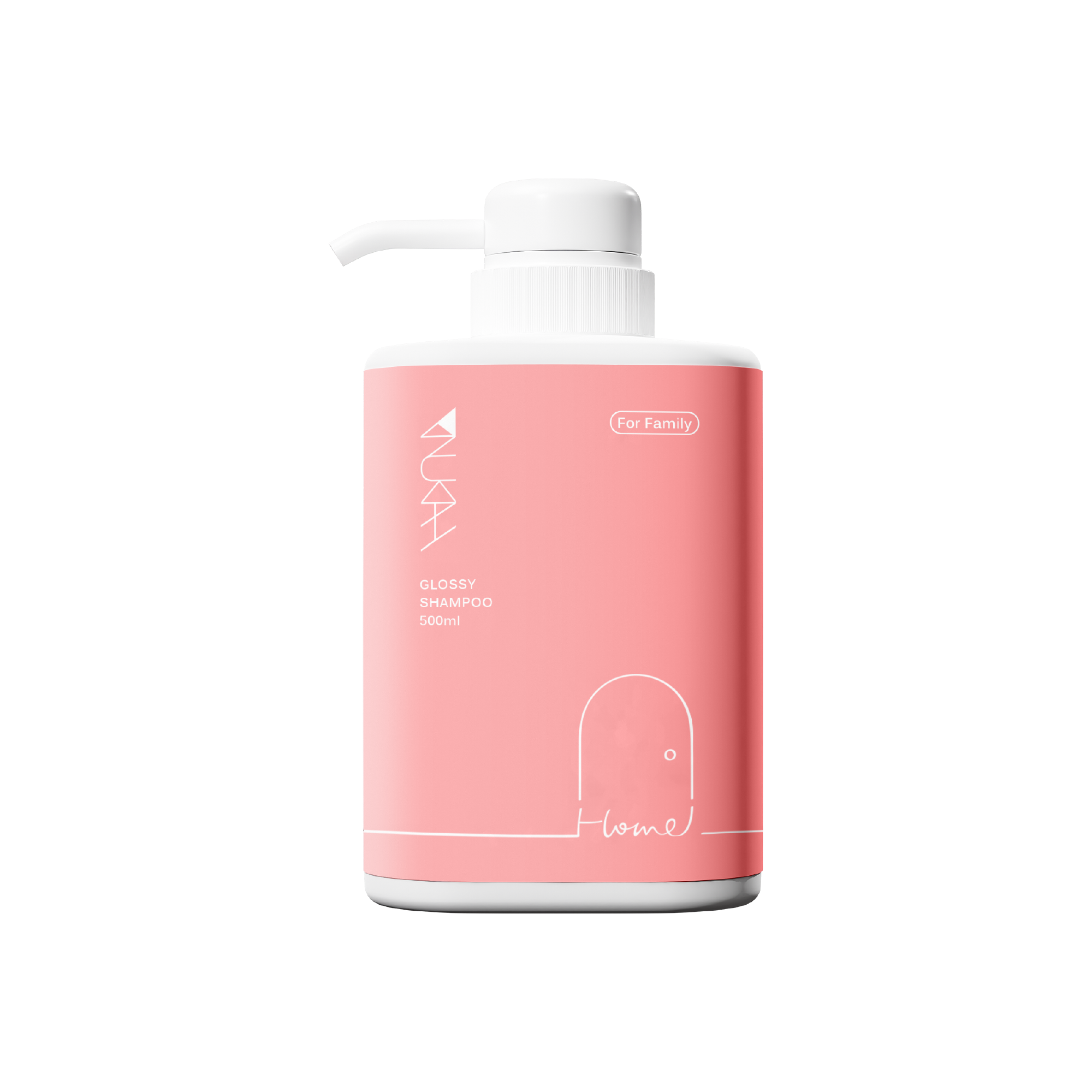 家．花癒柔順洗髮精  500ml
