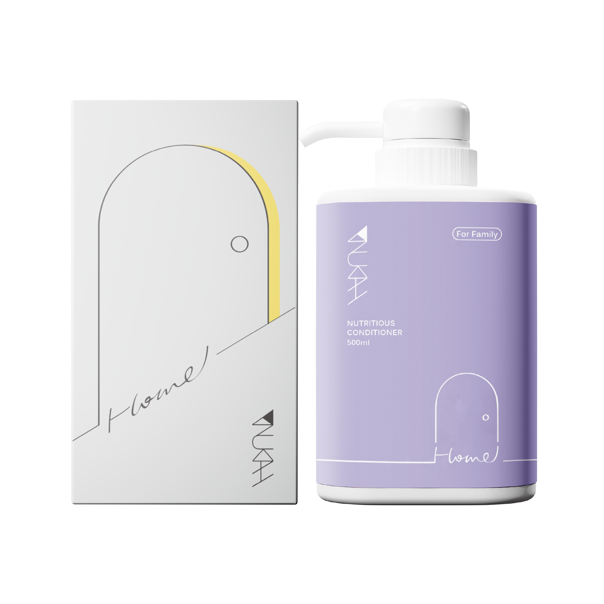 家．花癒髮質護髮乳 500ml