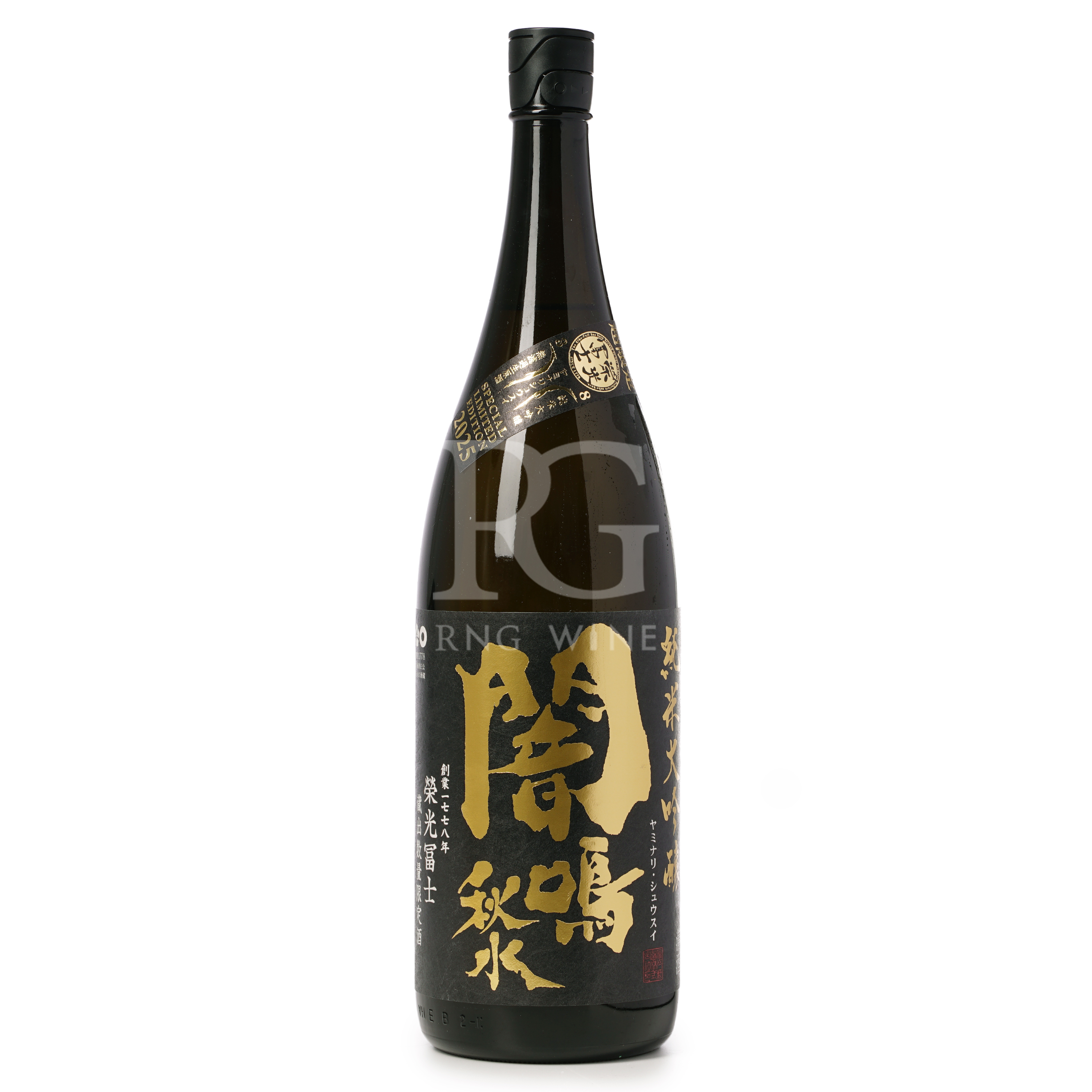 榮光富士 純米大吟醸 闇鳴秋水 無濾過生原酒 (1800ml)