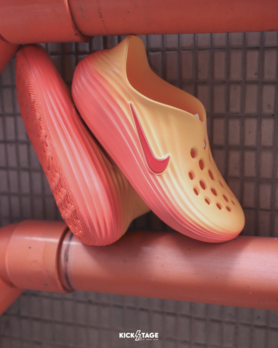 男女鞋 NIKE REACTX REJUVEN8 'Topaz Gold' 橘色 漸層 防水 水鞋 拖鞋 涼鞋【HV5060-700】