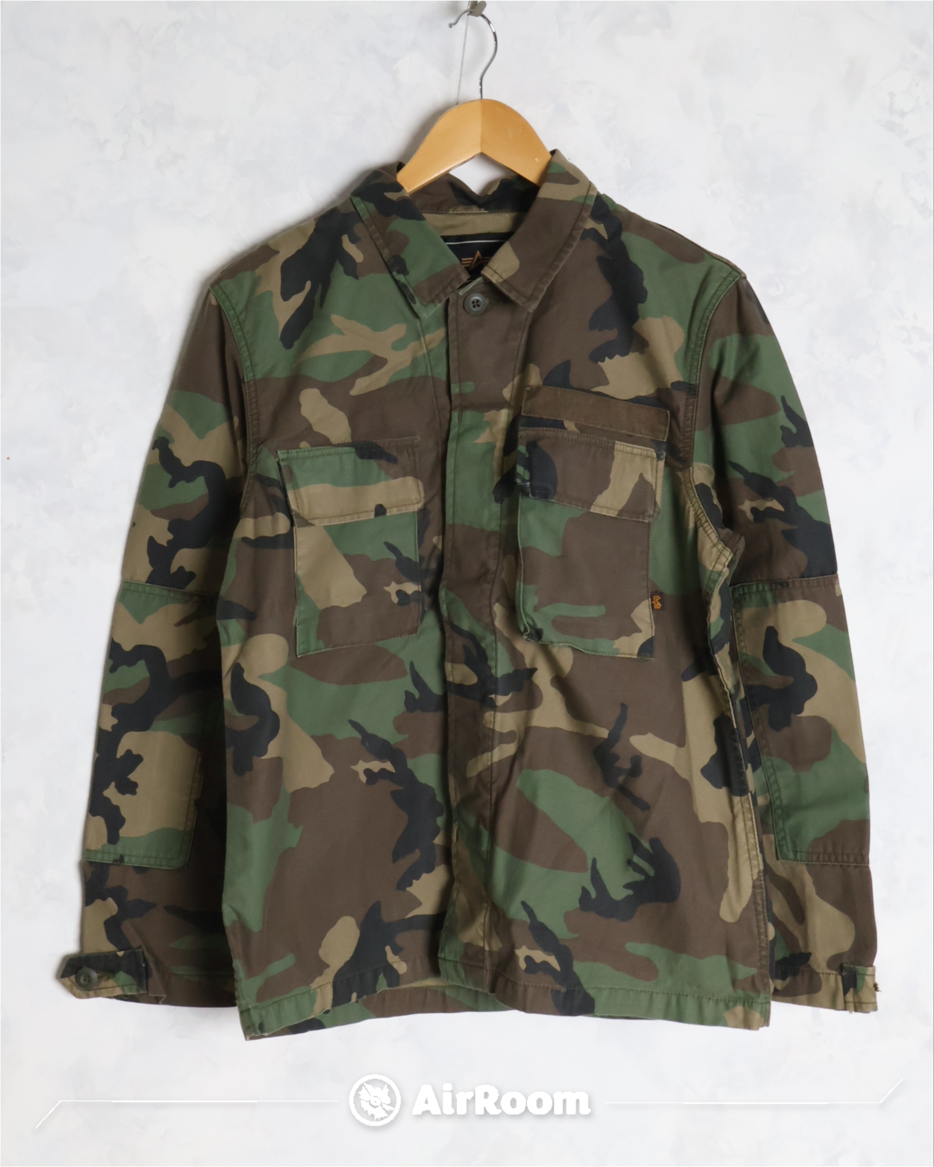 日版 ALPHA JUNGLE JACKET 迷彩 襯衫 外套 TA1168 2色