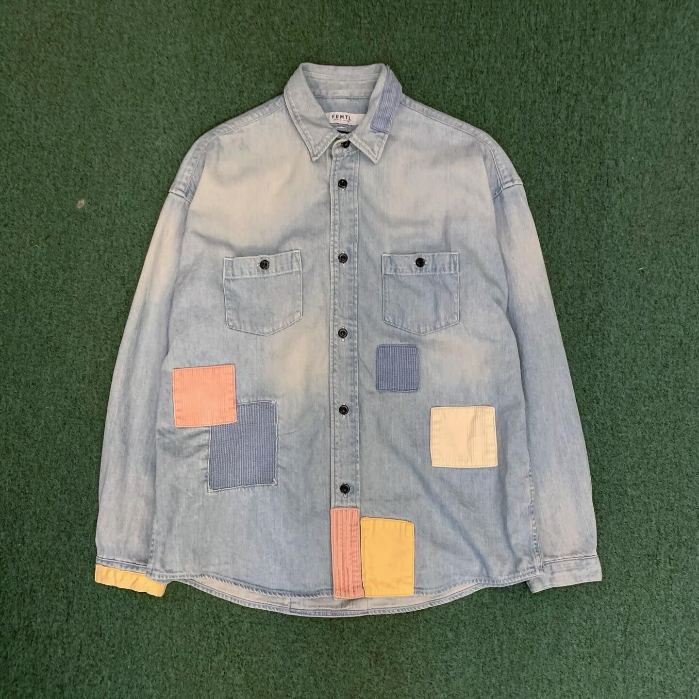 LAST PCS: FDMTL JAPAN DENIM SHIRT 3 YEARS WASH - SIZE 3 IN STOCK NOW (現貨發售中)