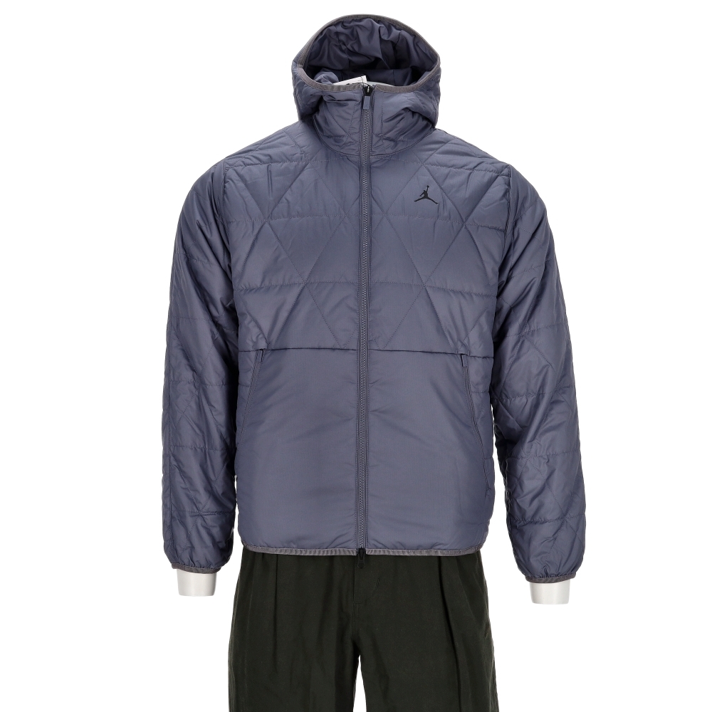 Nike J Tf Sprt Stmt Mdwt Jkt 男款 灰色 保暖 防潑水 連帽 外套 FZ3163-075