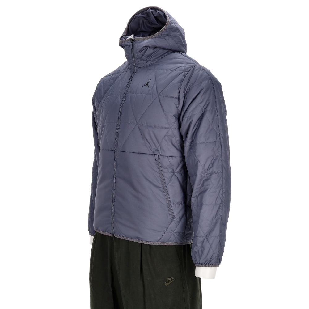 Nike J Tf Sprt Stmt Mdwt Jkt 男款 灰色 保暖 防潑水 連帽 外套 FZ3163-075