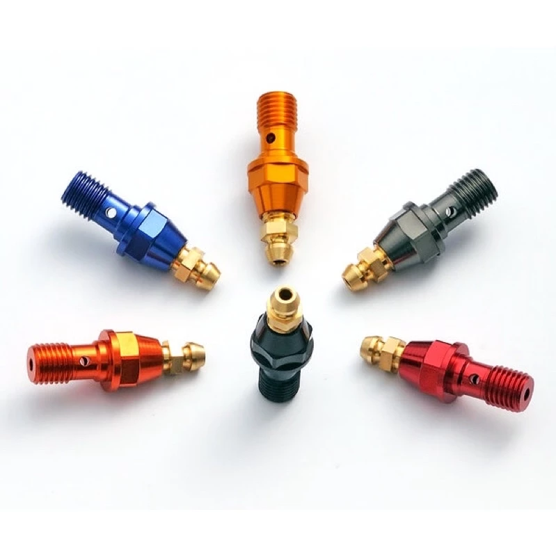 【加路達 GARUDA】配件 金屬油管頭 魚目 魚眼頭 直通頭 轉接頭 洩油螺絲 雙孔螺絲 勁戰/JETS/雷霆S