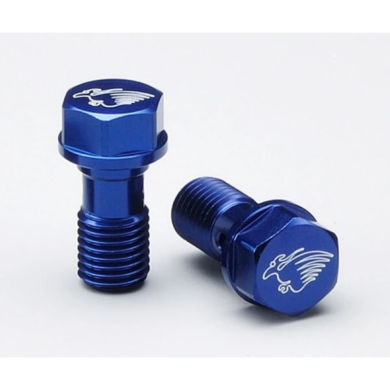 【加路達 GARUDA】配件 金屬油管頭 魚目 魚眼頭 直通頭 轉接頭 洩油螺絲 雙孔螺絲 勁戰/JETS/雷霆S