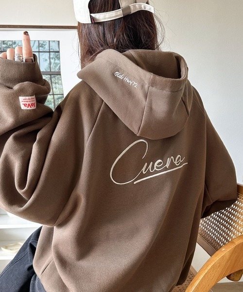 日本🇯🇵連線 JAVA 寬鬆可愛♪背部刺繡連帽衫 帽T 寬鬆 連帽衫 刺繡 連帽大學T 套頭衫 長袖 4色(任買兩件711免運)/預購