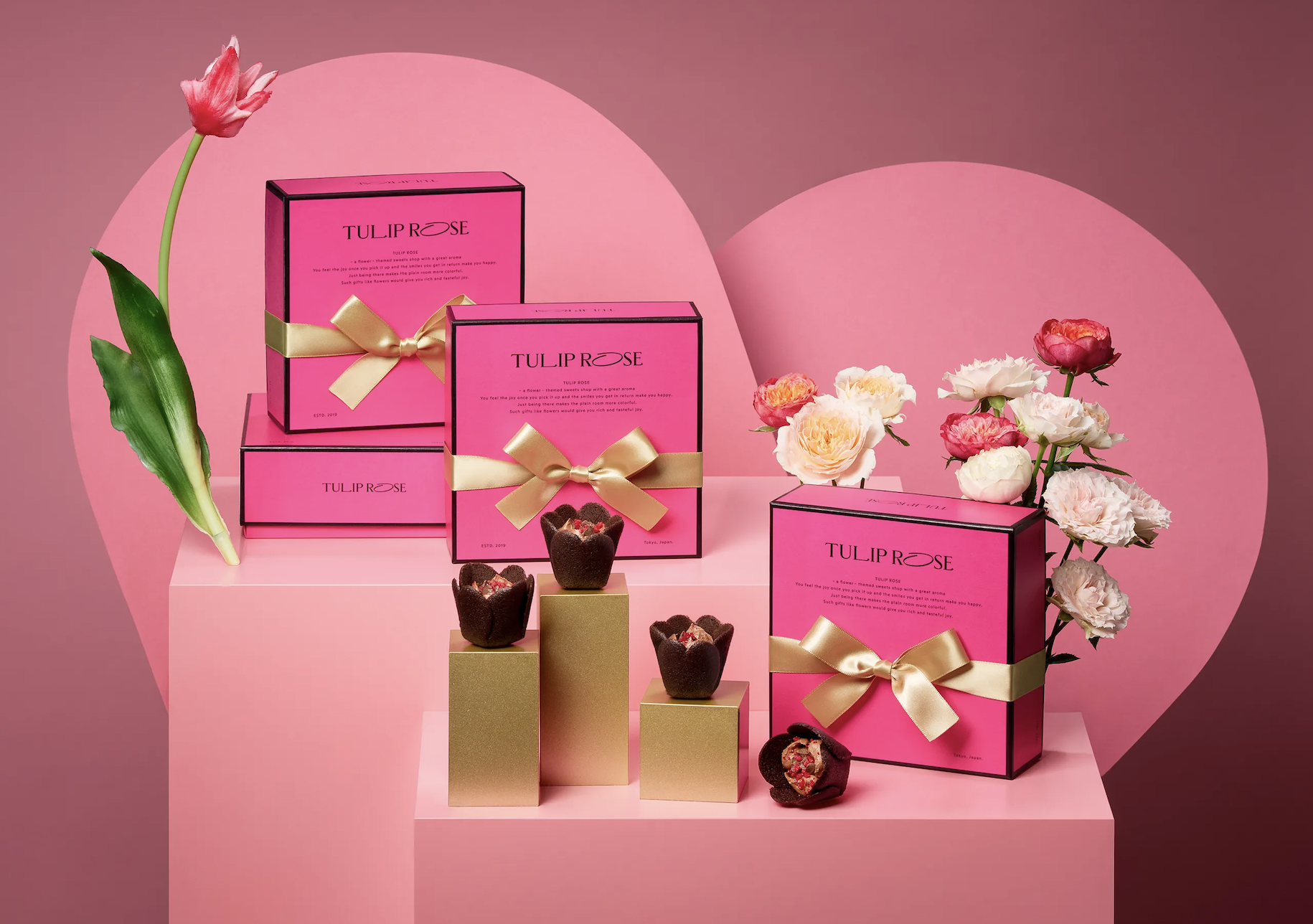 【情人節限定】Tulip Rose｜朱古力鬱金香玫瑰曲奇