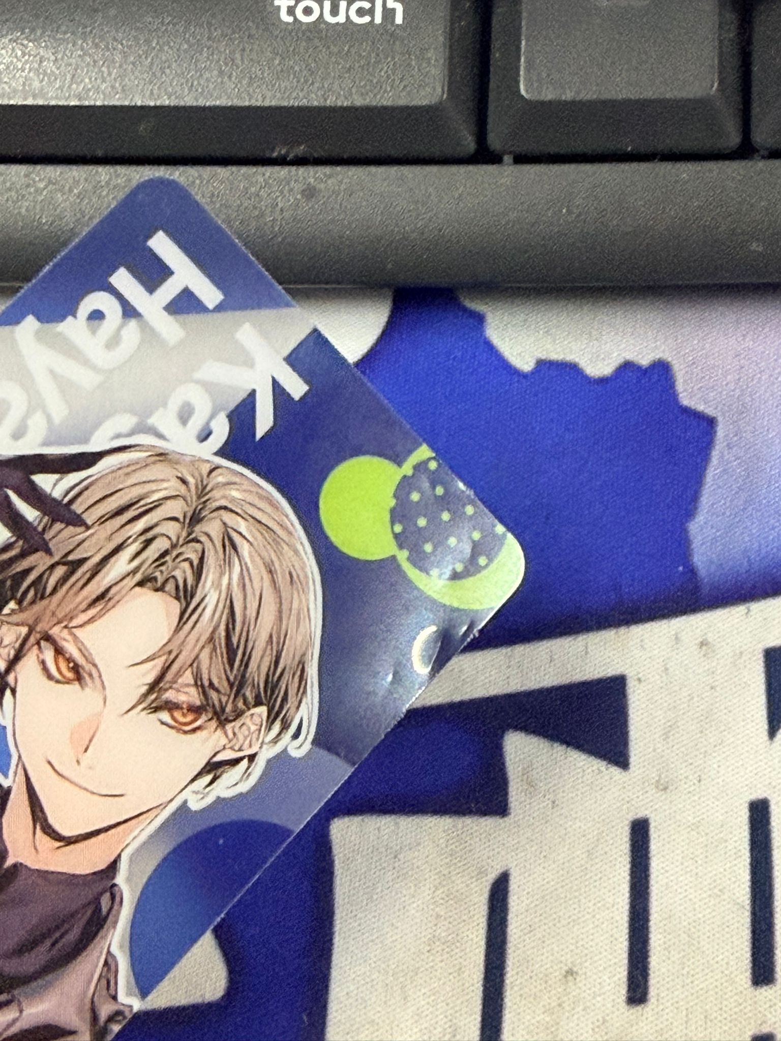 彩虹社 加賀美 書籤 瑕  #130126