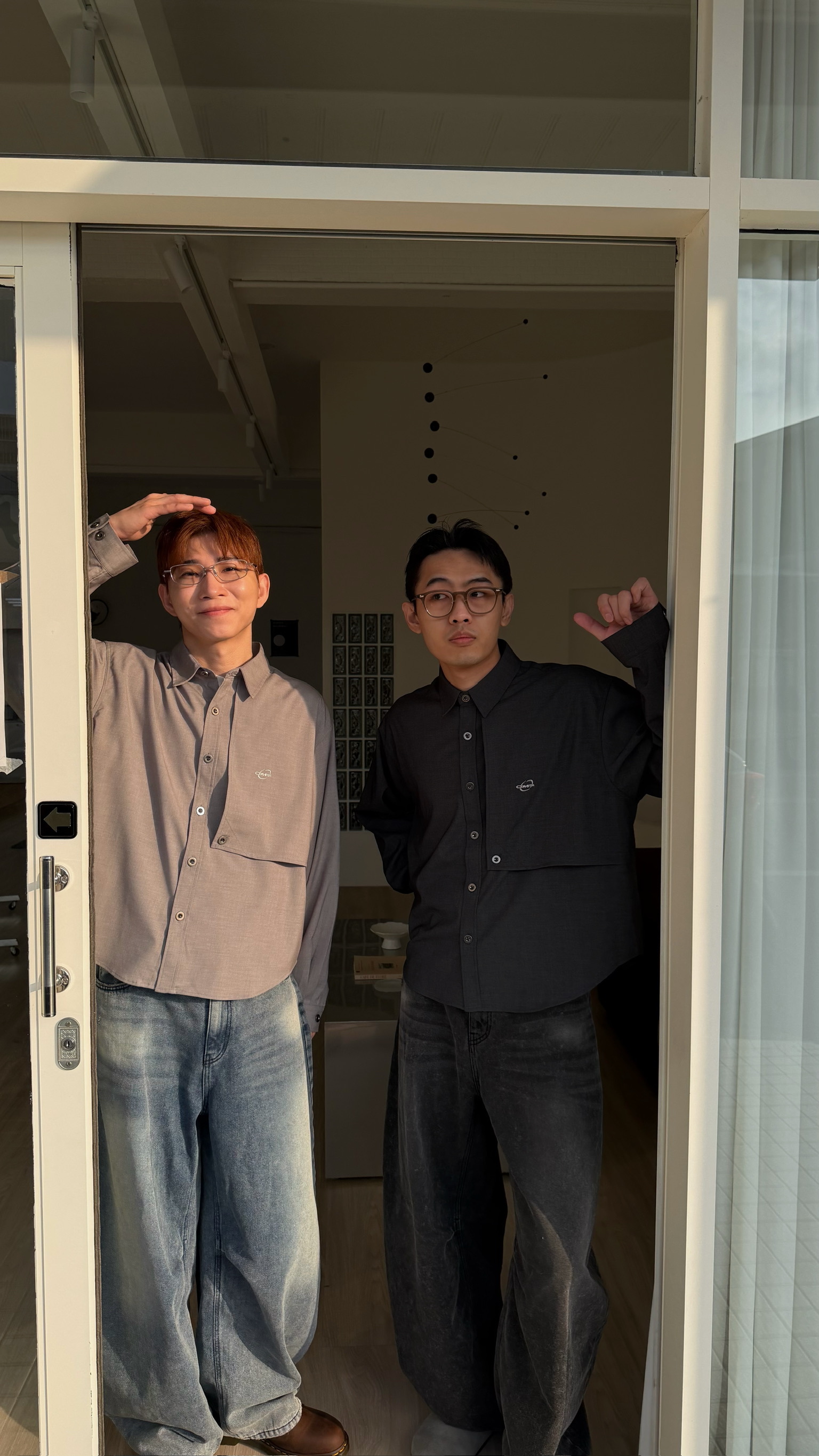 CMF解構造型寬短襯衫