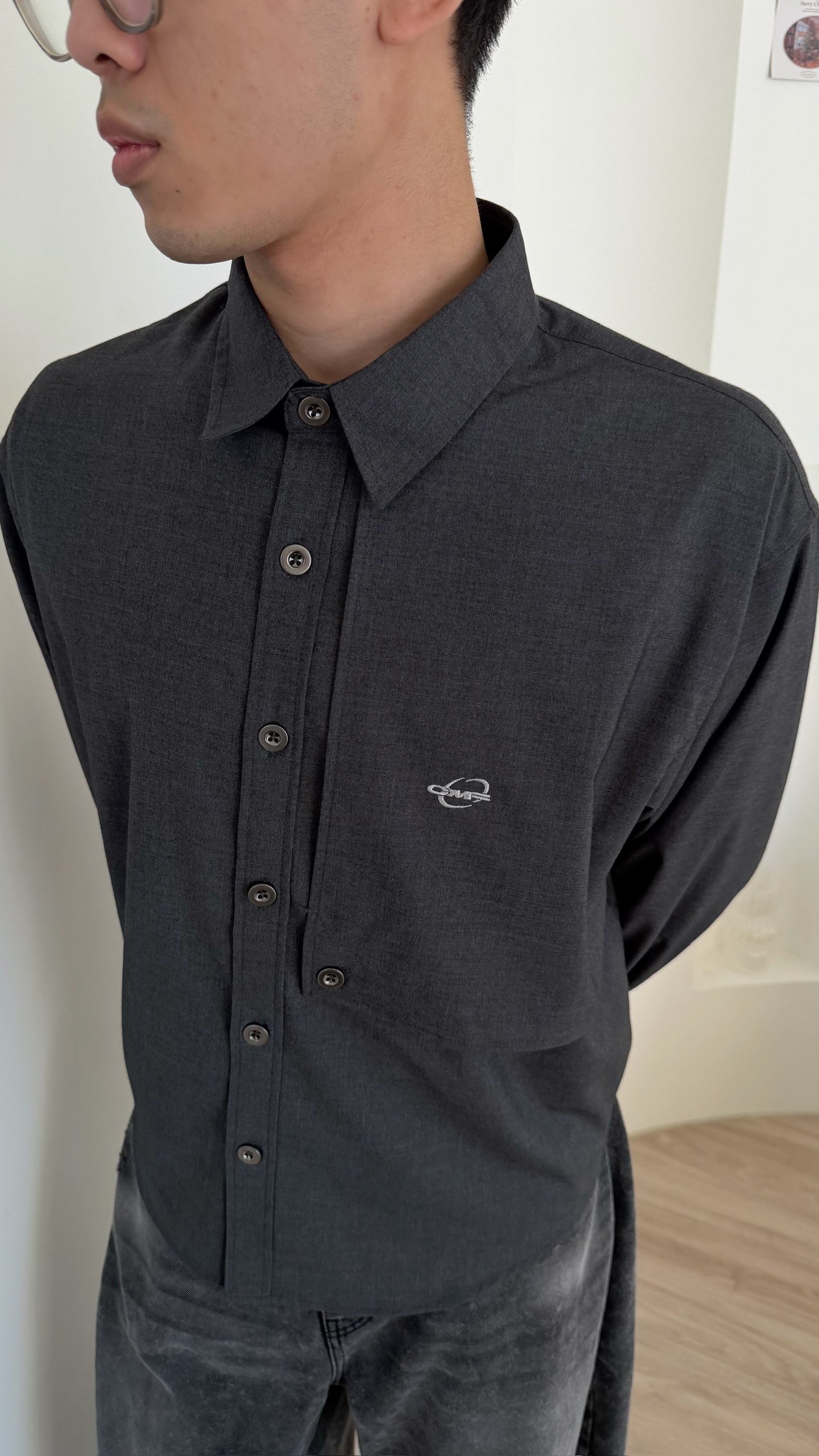 CMF解構造型寬短襯衫