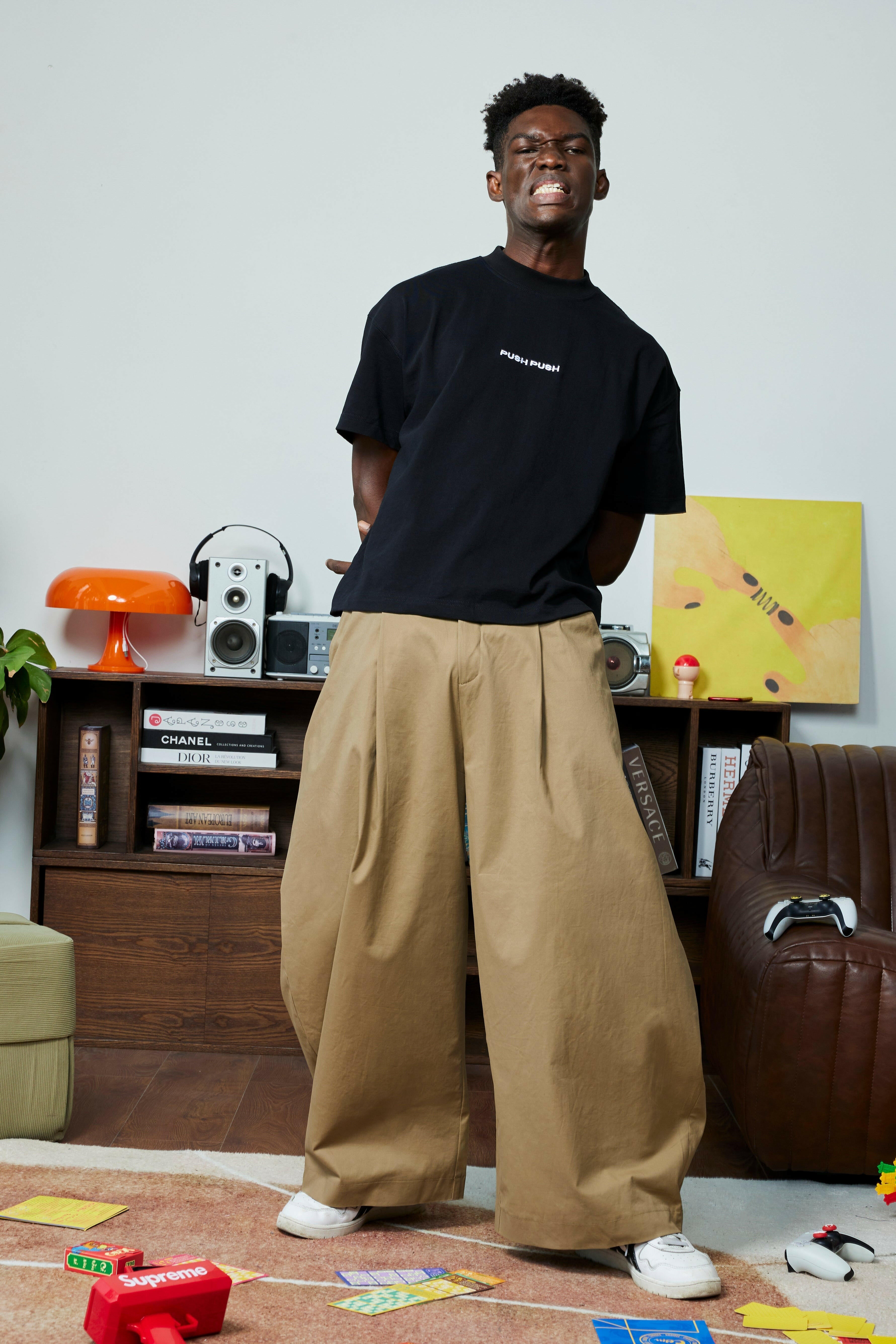 PUSH PUSH PP KHAKI PANTS 卡其長褲
