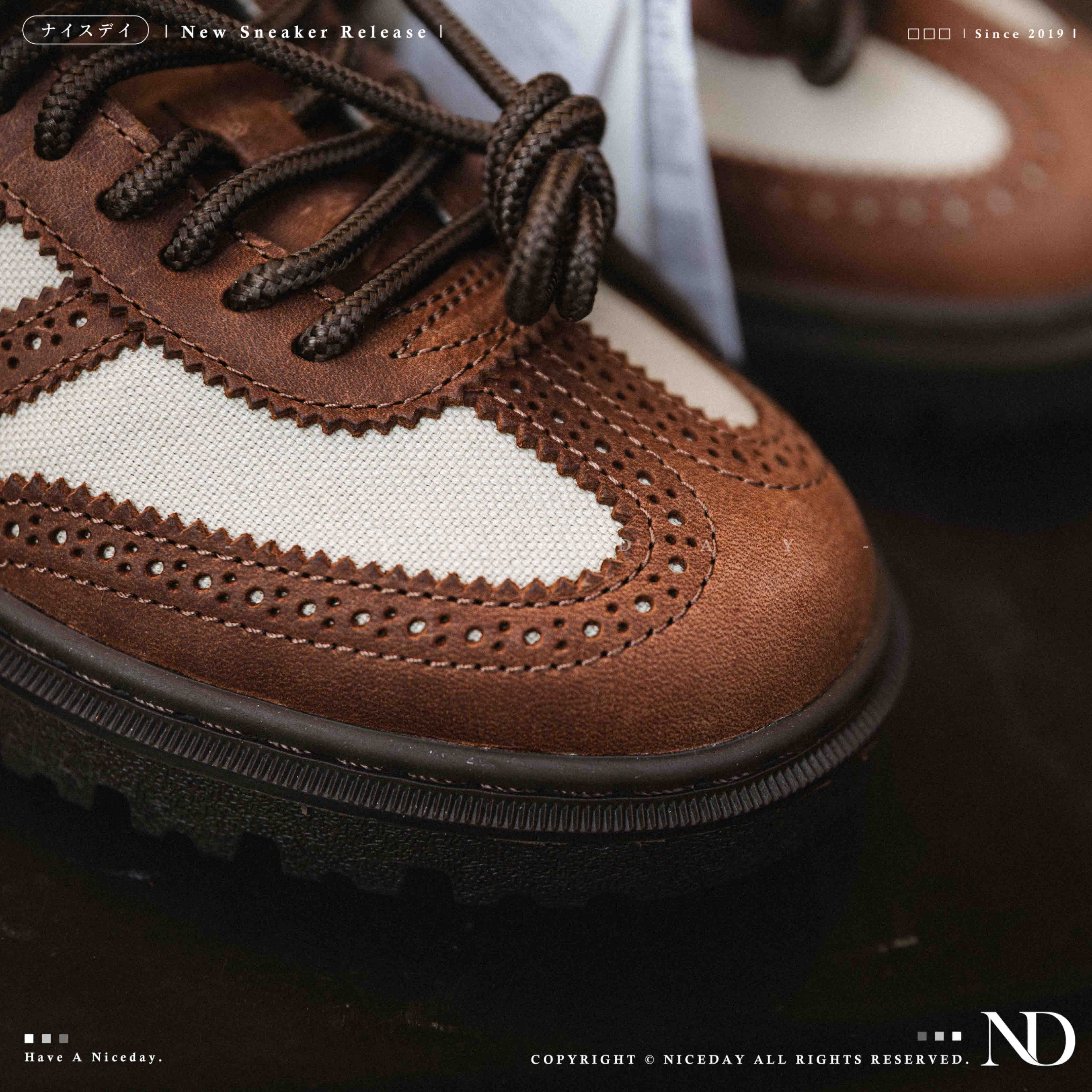 NICEDAY 代購 Adidas Originals Samba WTR Brown 棕色 摩卡 咖啡 德訓鞋 小花 KI6276