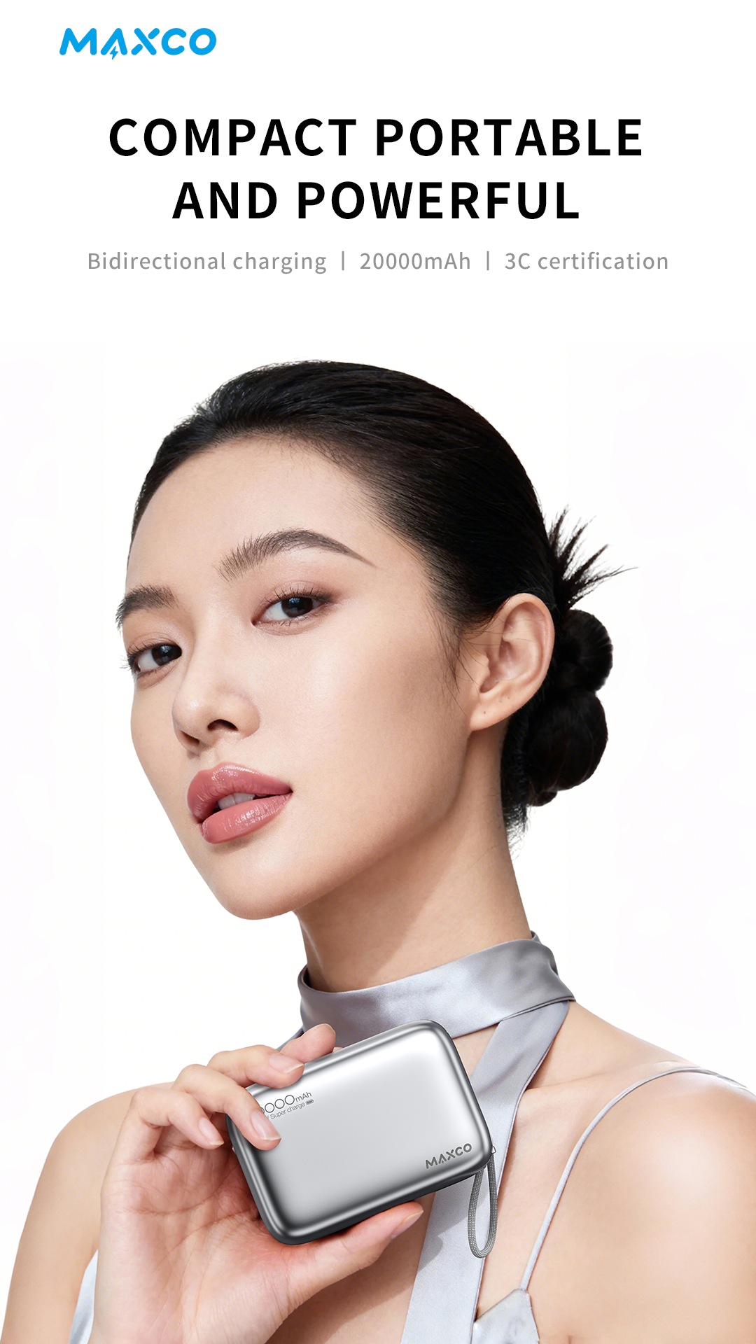 [CCC認證產品] Maxco CUBE 20000mAh PD22.5w 流動電源 MP52