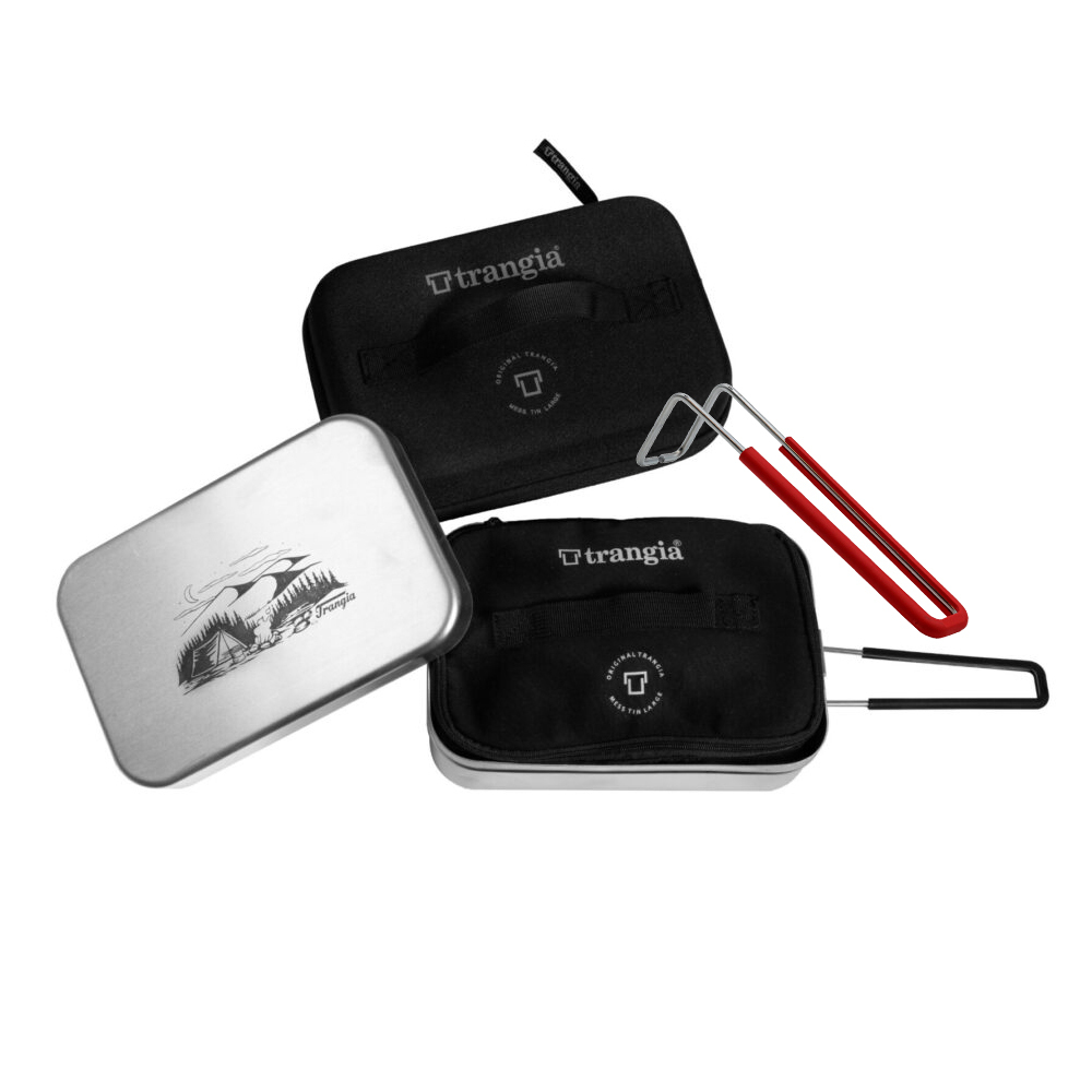 Trangia 500409 100週年限量紀念款 煮飯神器vs便當盒 套組 (大)