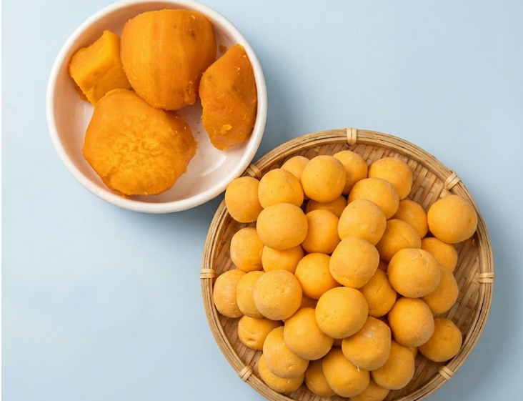 地瓜芋頭湯圓