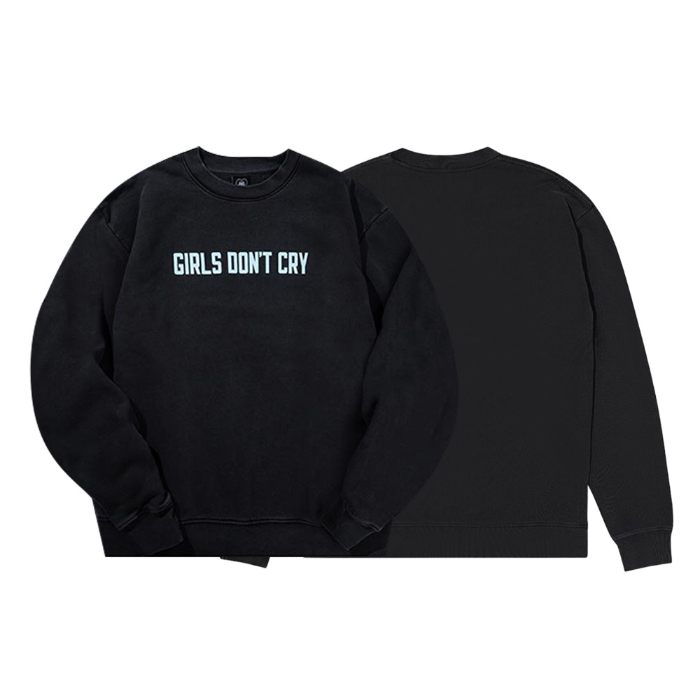 Verdy Girls Don't Cry Logo Tee 大學T 深灰 VERDY-GDC-DG