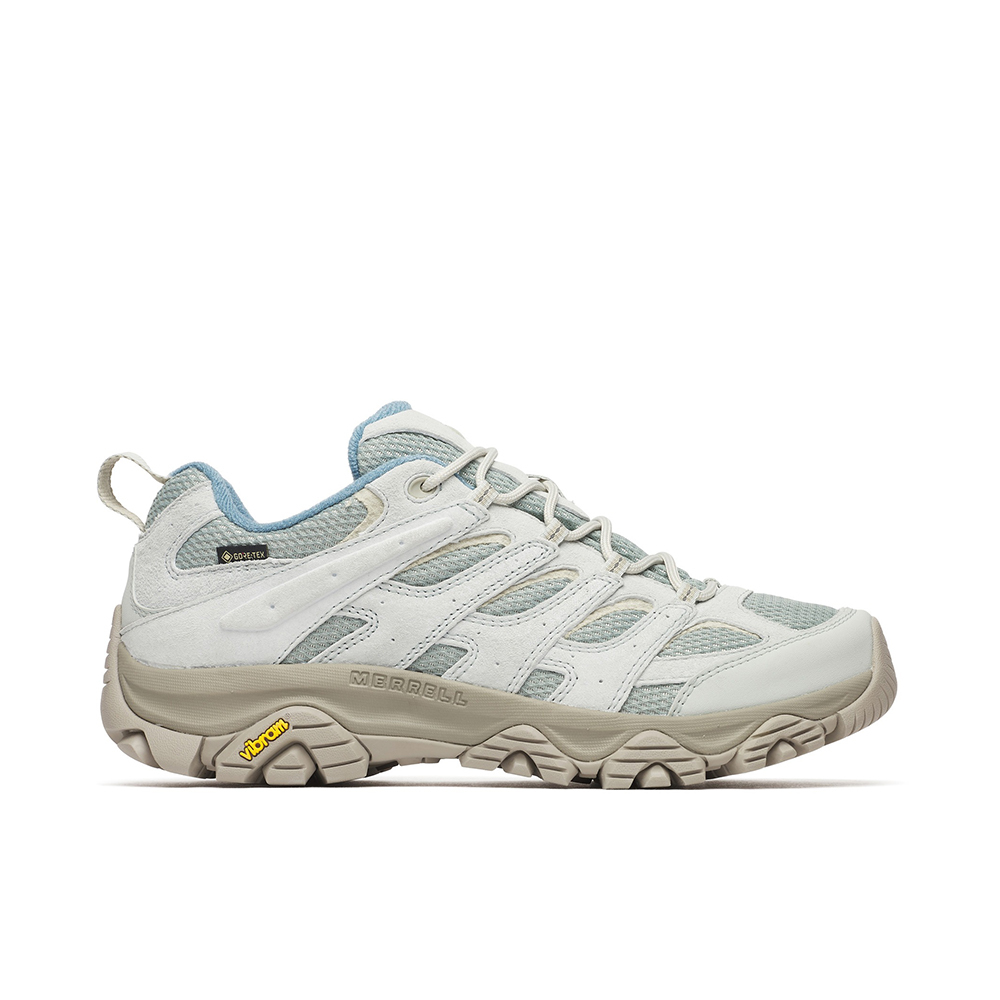 【MERRELL】MOAB 3 GTX 男款 防水登山健行鞋 ML06606-[水洗藍、芥黃色]