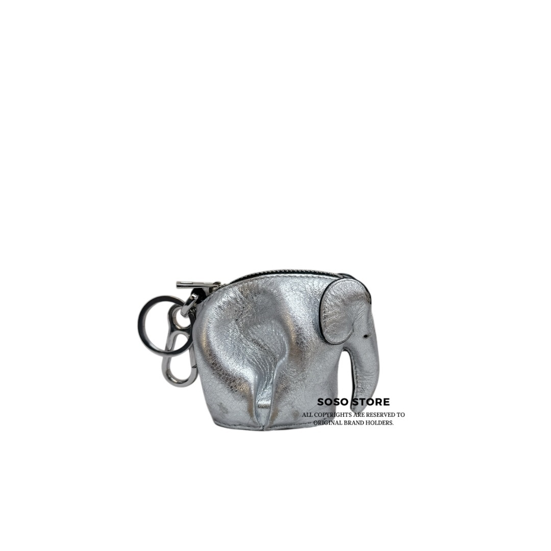 Loewe Coins Bag - Silver / Shw
