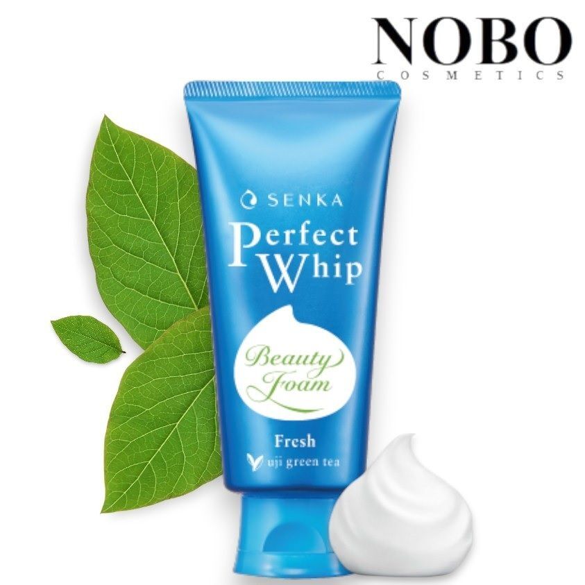 資生堂 - SENKA - 專科洗顏 - 綠茶清爽洗顏泡泡潔面膏 100g (平行進口)