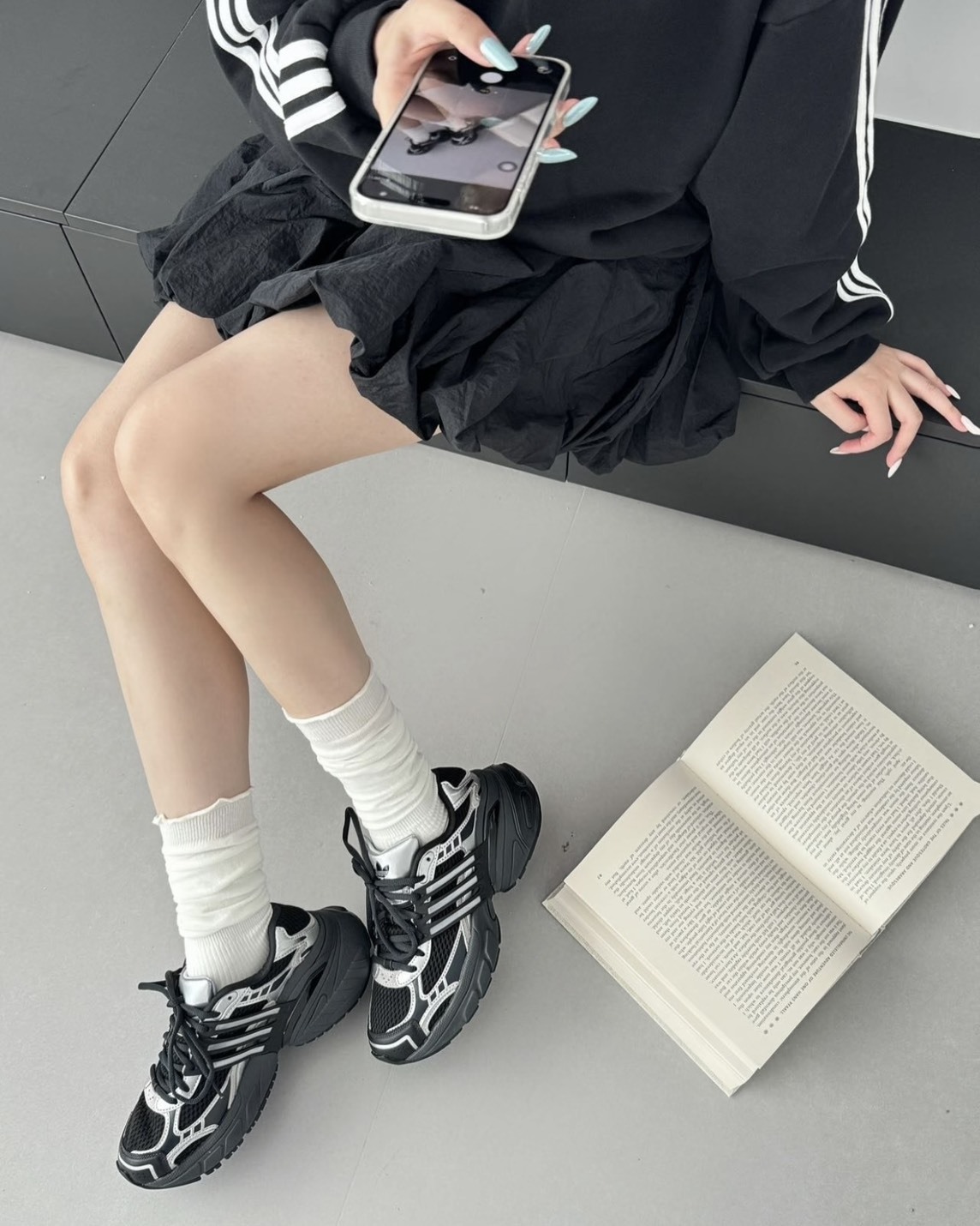 【預購】ADIDAS ORIGINALS ADISTAR XLG 黑銀 KJ1387