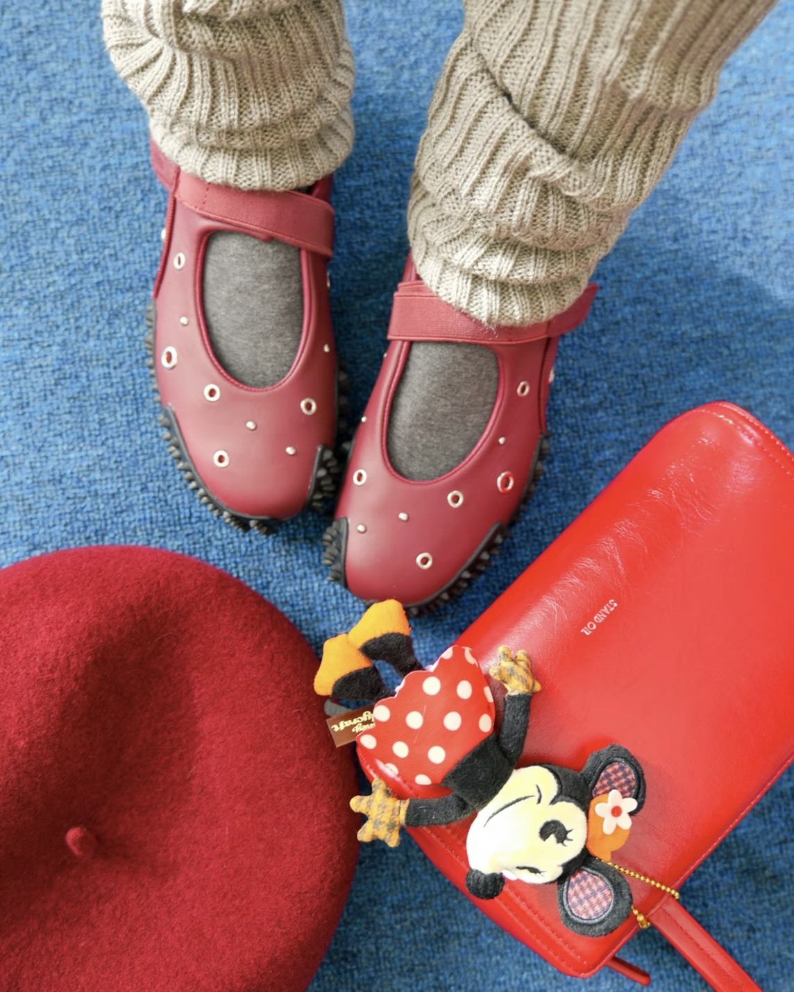 【預購】PUMA MOSTRO FEY 鉚釘鞋 酒紅 40319202