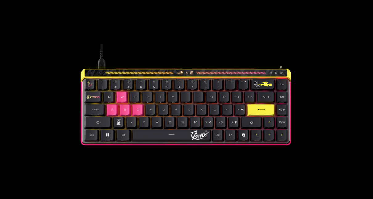 ASUS ROG Falchion Ace HFX ZywOo Edition Gaming Keyboard