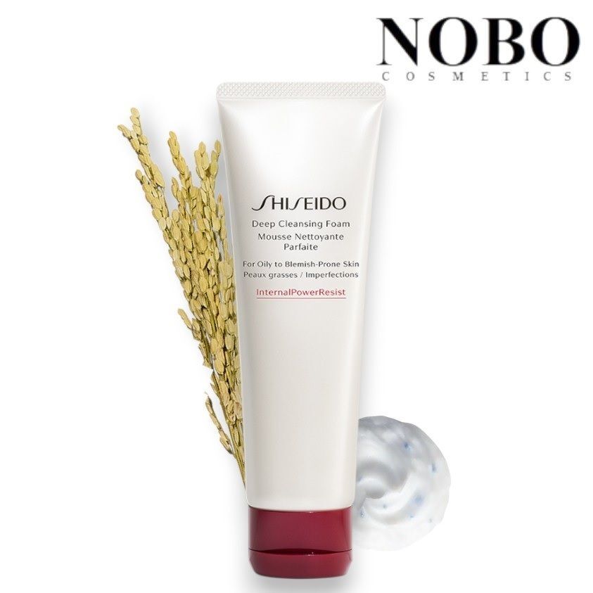 資生堂 深層防禦潔面泡沫 125ml [油性或容易形成暗瘡肌膚適用] (平行進口)