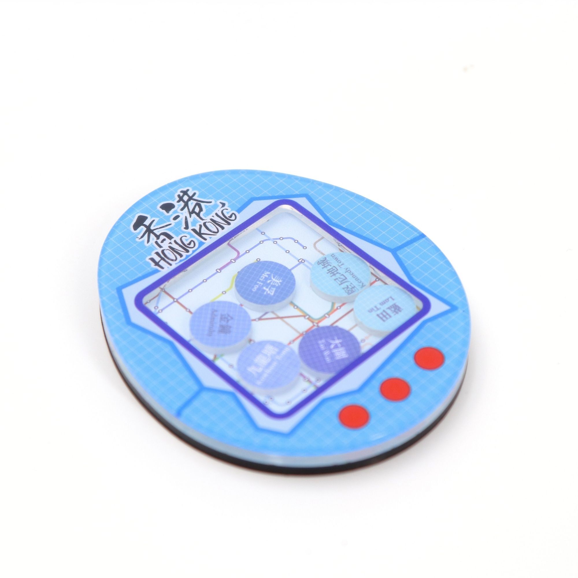 Hong Kong Shake Magnet2 - Blue Railway