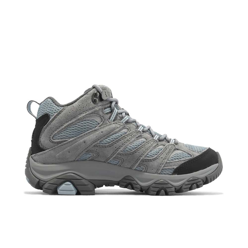 【MERRELL】Moab 3 Mid  GTX®  女鞋 防水登山越野中筒鞋 淺灰 / ML036312