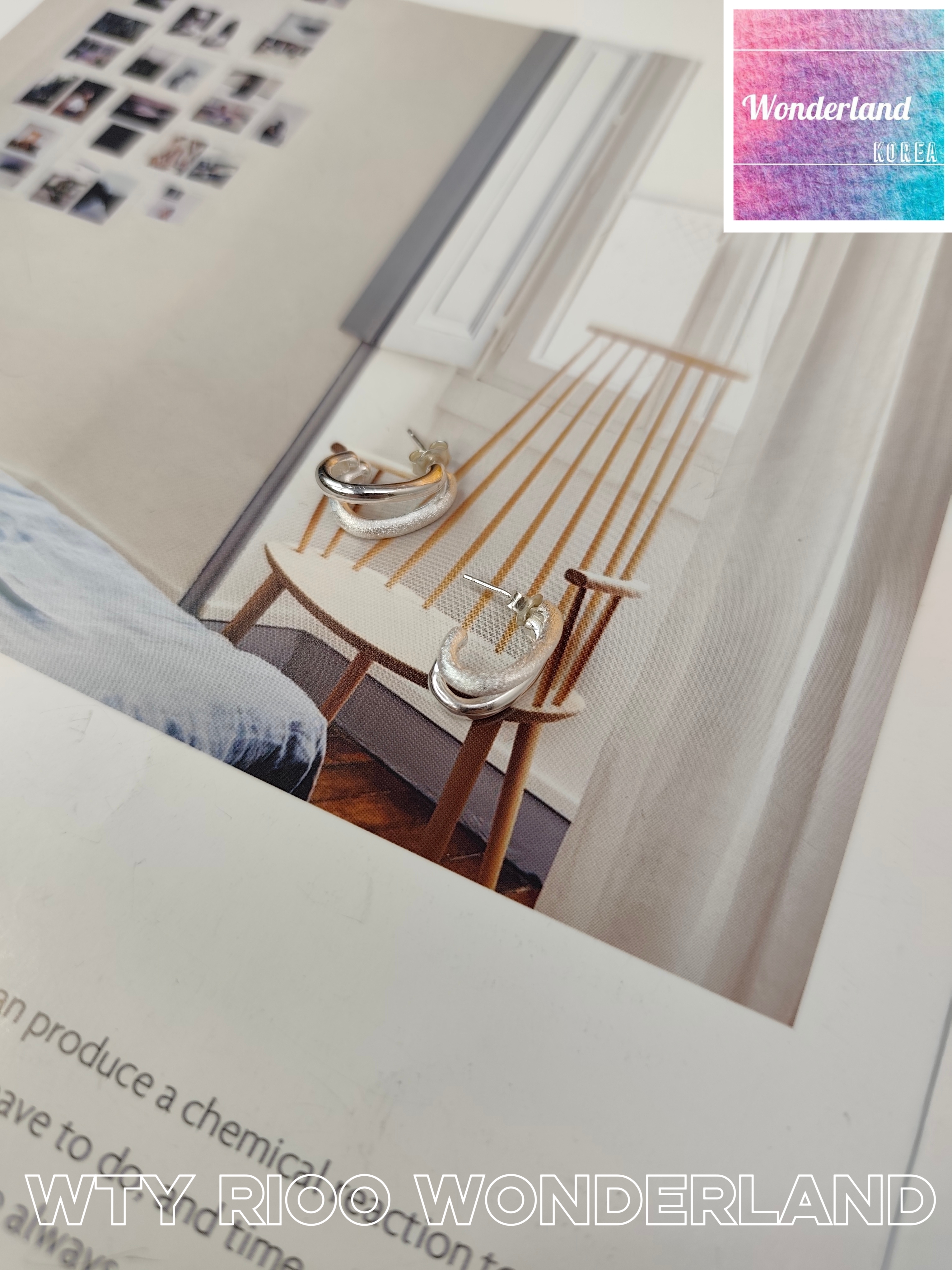 W19 W011311拼磨砂圈耳