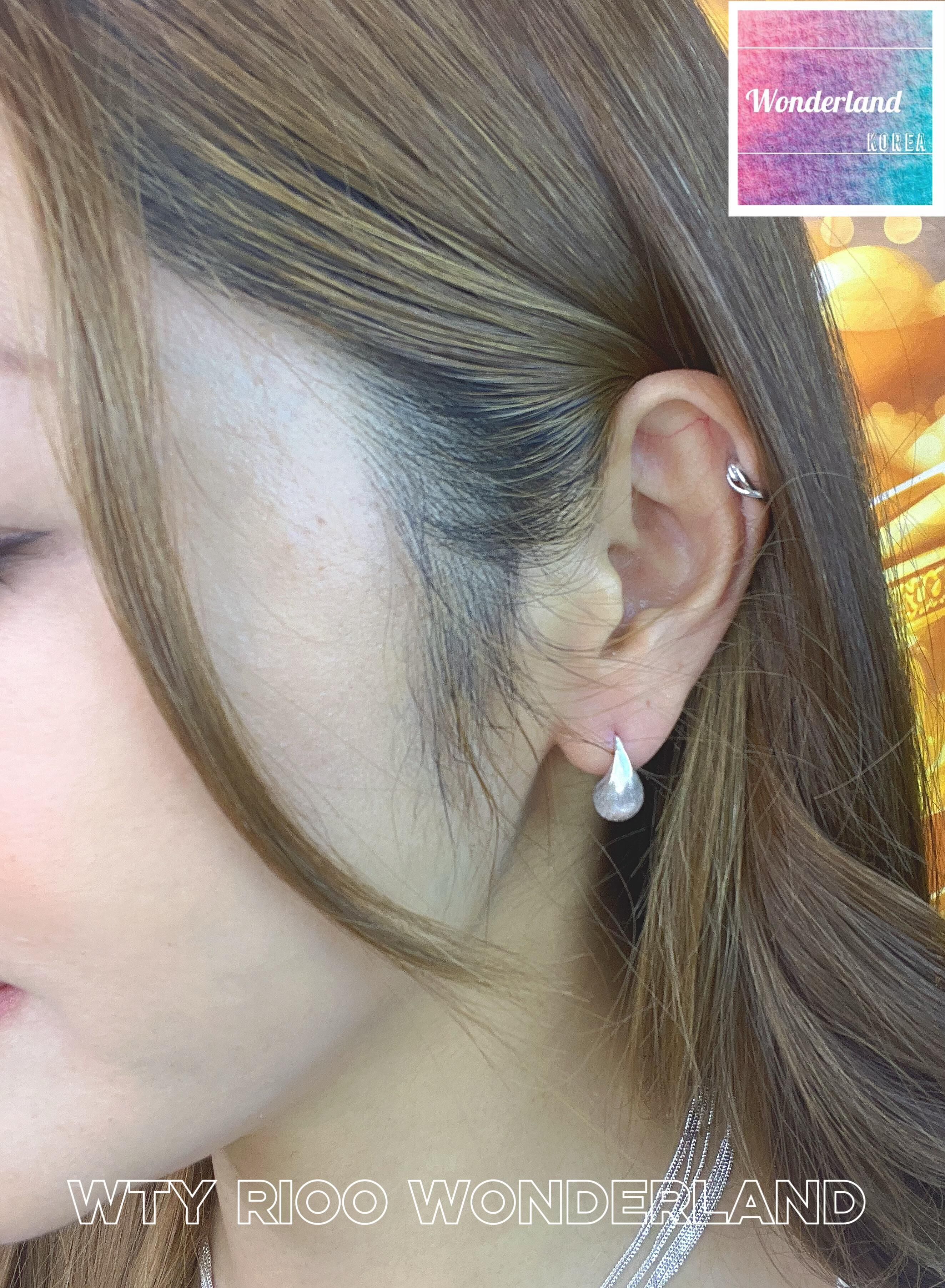 W26 W011315水滴磨砂耳