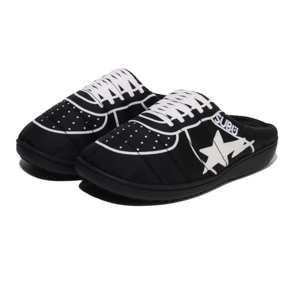 -(C4c)-A BATHING APE BAPE X SUBU PUFFER SANDALS 室內拖鞋 -1L83191904/001FWL831904C