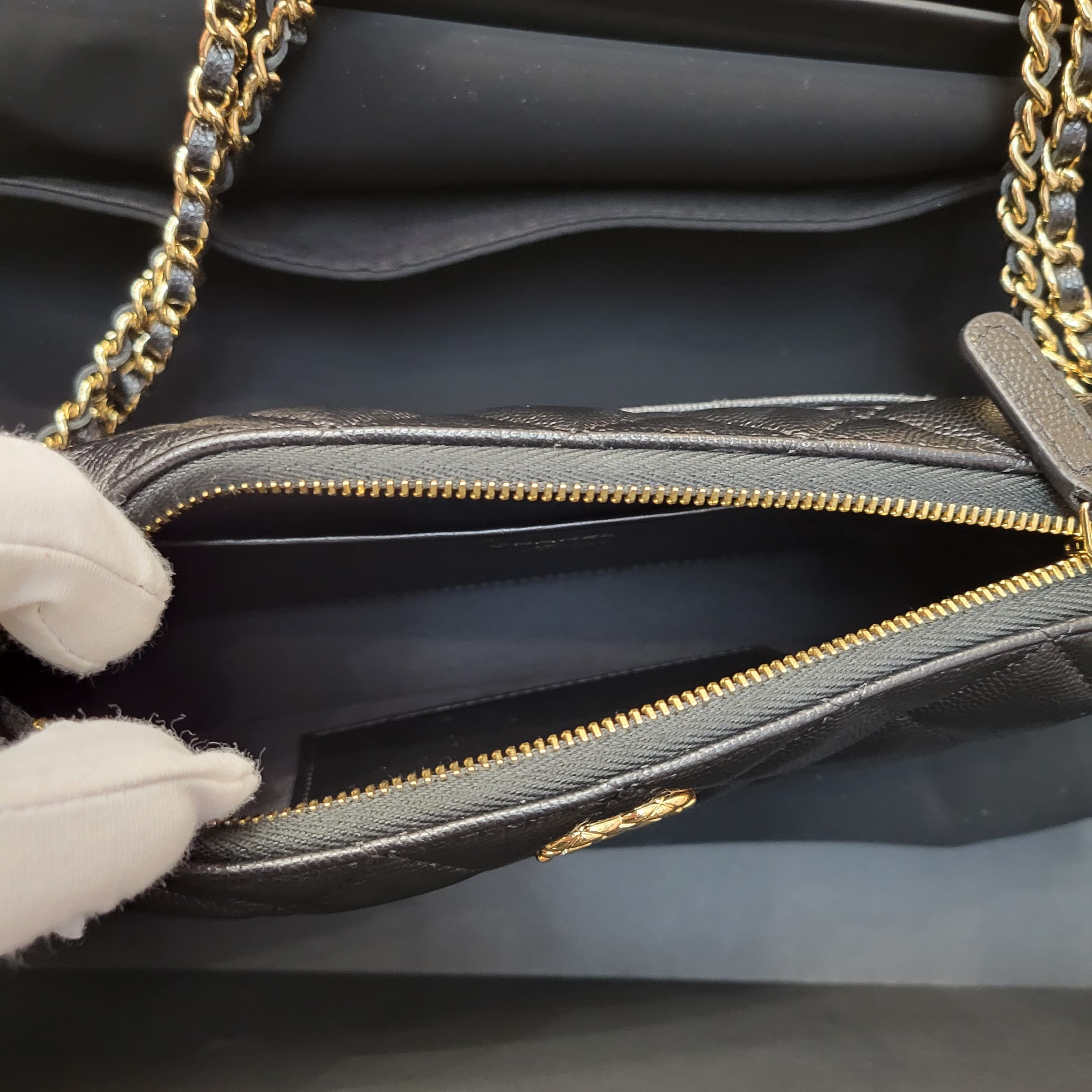 CHANEL AP5023 HANDBAG BLACK GOLD BUCKLE 黑色麻將包/麻花金扣