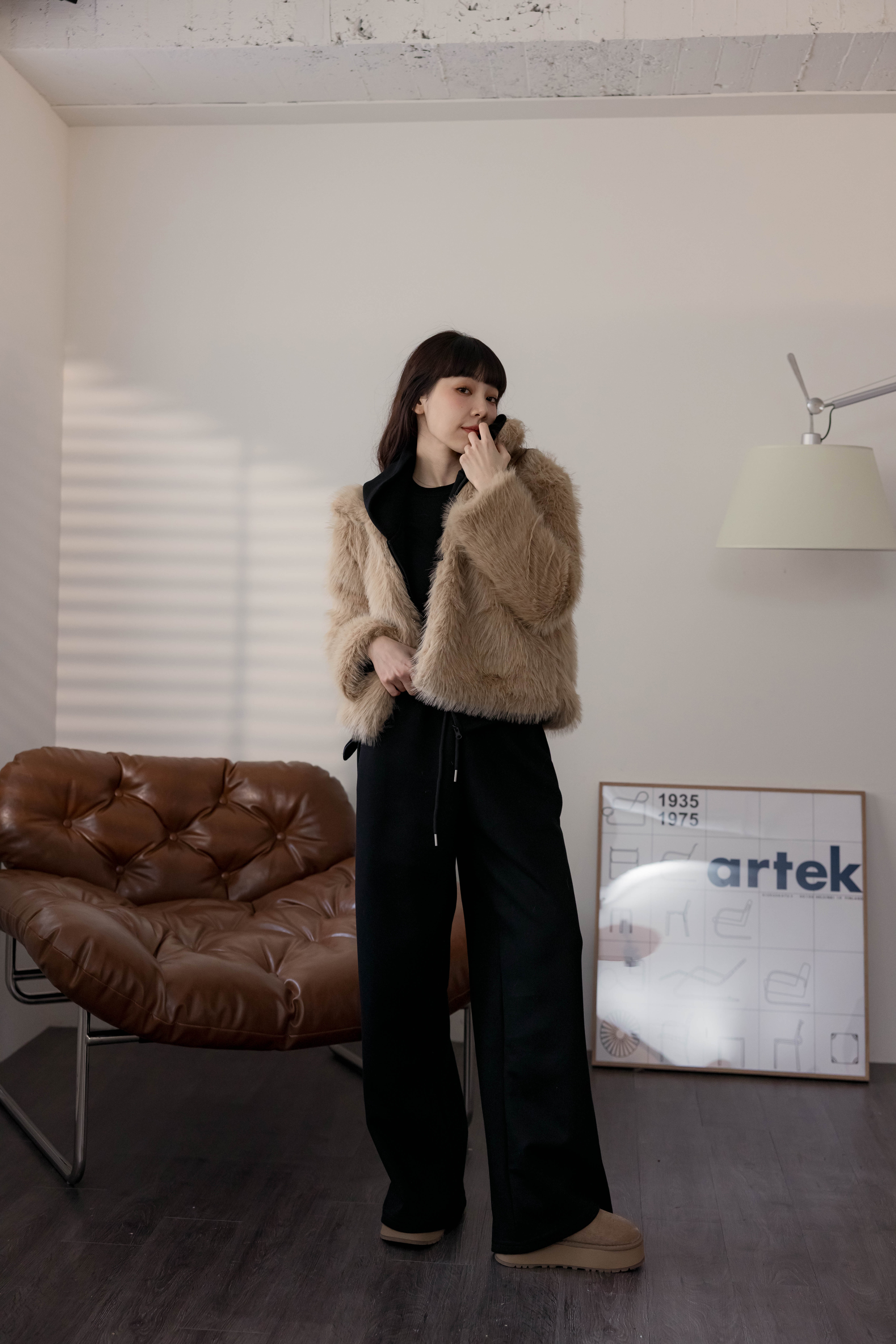 （現貨）#AH43 懶人必備三件式set(藍/黑/咖啡/白)