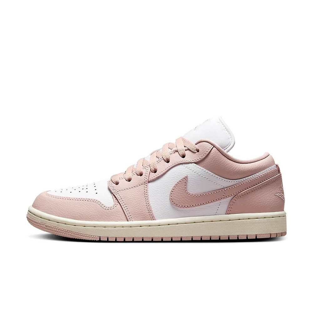 W Nike Air Jordan 1 Low 草莓牛奶 皮革 奶油底 休閒鞋 運動鞋 女鞋 DC0774-162