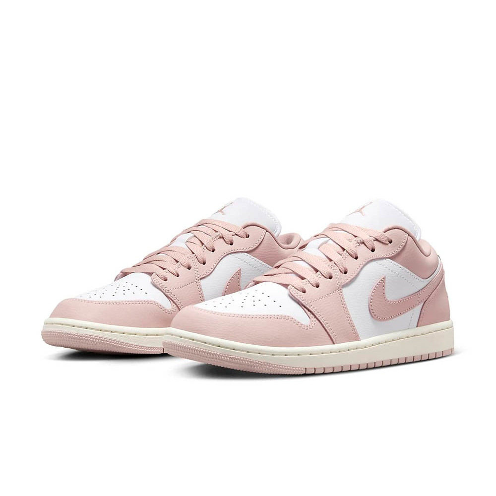 W Nike Air Jordan 1 Low 草莓牛奶 皮革 奶油底 休閒鞋 運動鞋 女鞋 DC0774-162