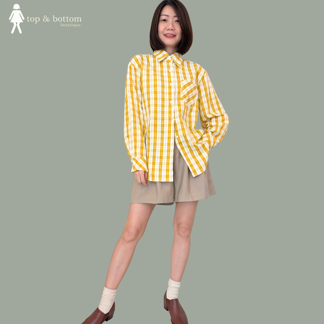 LONG SLEEVE CHECKED SHIRT