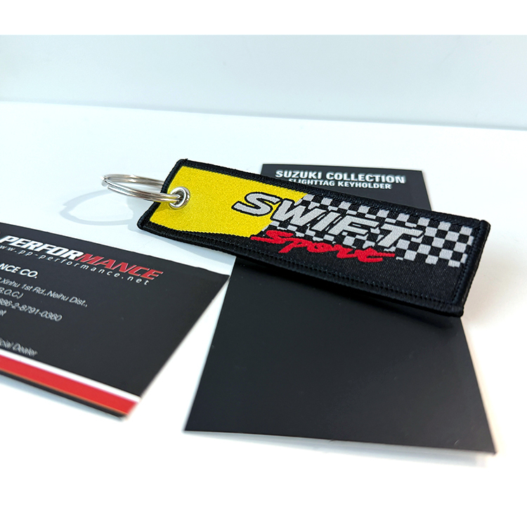 SUZUKI 日本原廠 布質飛行鑰匙圈 Swift Sport