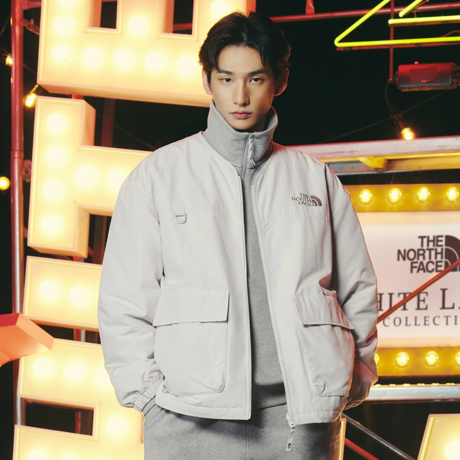 韓國 The North Face Neilton Reversible Heat Cardigan [NJ3NP55]